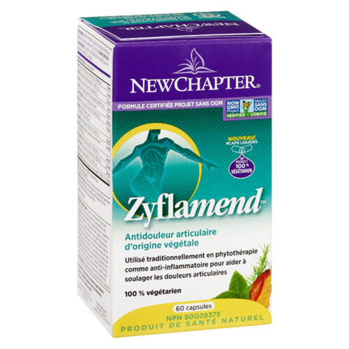 New Chapter Supplements Zyflamend 60 EA