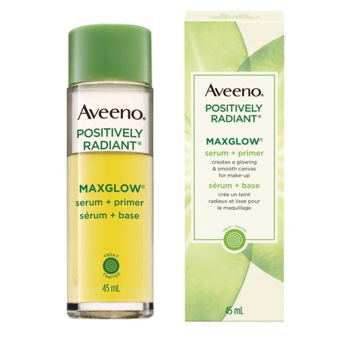 Aveeno Positively Radiant MaxGlow Primer Serum 45 ml