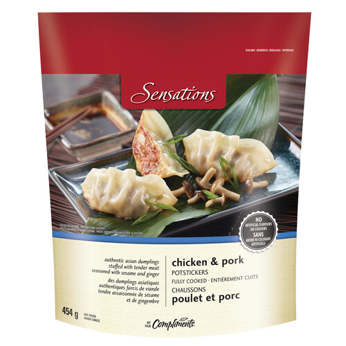 Sensations Frozen Chicken & Pork Potstickers 454 g