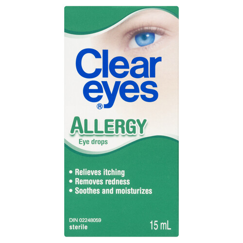 Clear Eyes Eye Drops Allergy 15 ml