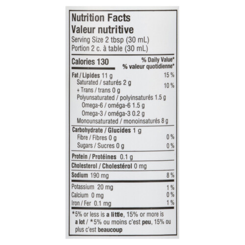 Chosen Foods Pure Avocado Oil Dressing Lemon Garlic 237 ml Voilà