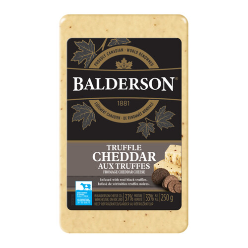 Balderson Cheddar Cheese Truffle 250 g