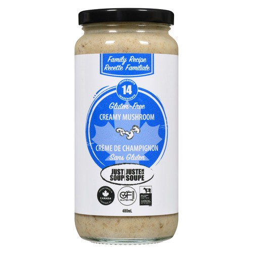 Just Soup Gluten-Free Soup Creamy Mushroom 480 ml
