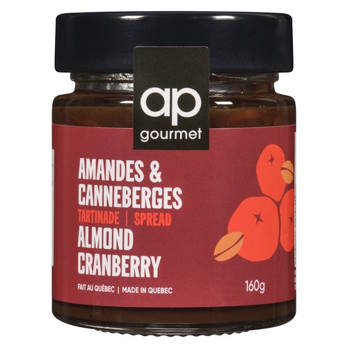 AP Gourmet Spread Cranberry Almond 160 g
