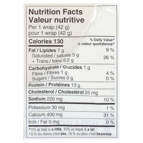 Folios Wraps Parmesan Cheese 170 g