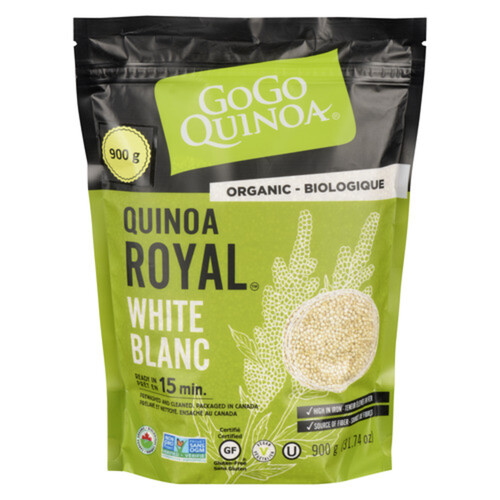 GoGo Quinoa Organic Quinoa Royal White 900 g
