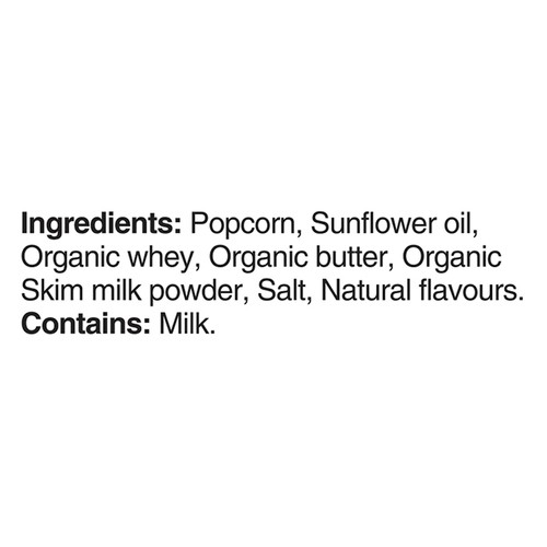 SkinnyPop Gluten-Free Popcorn Butter 125 g