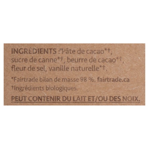 Galerie Au Chocolat Sea Salt Dark Chocolate 100 g