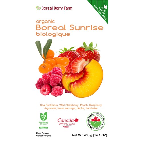 Boreal Organic Frozen Fruit Boreal Sunshine 400 g