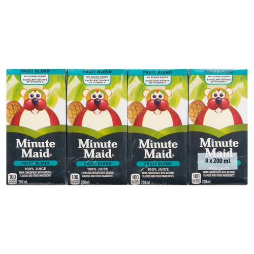 Minute Maid Juice Fruit Blend 8 x 200 ml