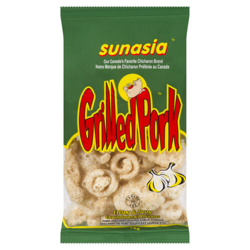 Sunasia Grilled Pork Grillades Puffed Garlic Flavour 75 g