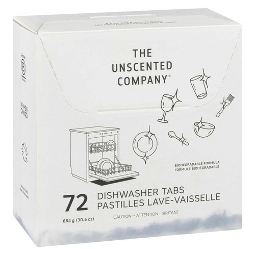 The Unscented Company Dishwasher Tabs 72 Count