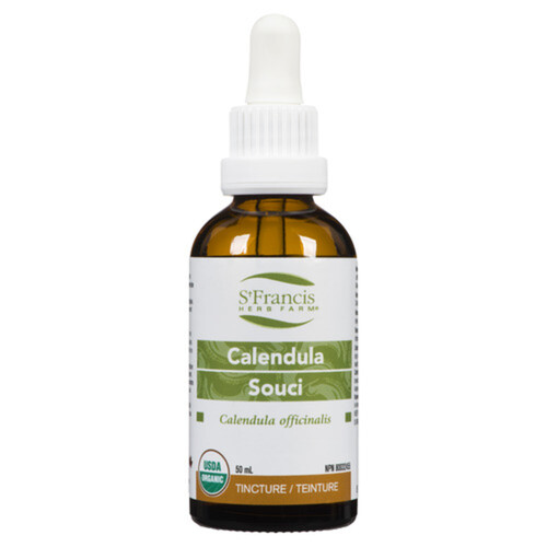 St. Francis Herb Farm Organic Natural Remedies Tincture Calendula 50 ml