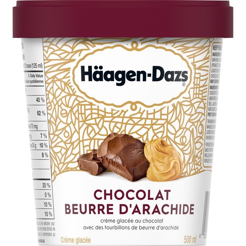 Häagen-Dazs Ice Cream Chocolate Peanut Butter 500 ml