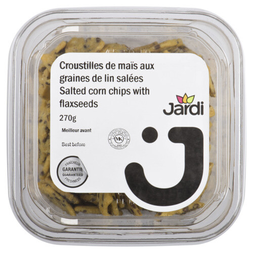 Jardi Salted Corn Chips With Flaxseeds 270 g