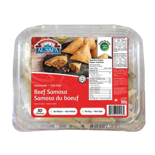 Al Safa Halal Beef Samosa 900 g (frozen)