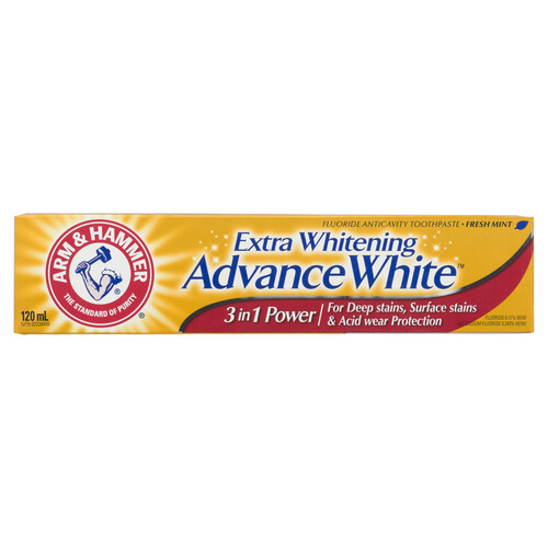 Arm & Hammer Advance White 3in1 Power Toothpaste 120 ml