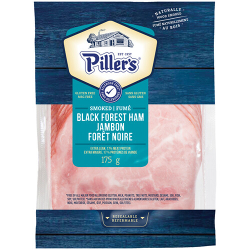 Pillers Ham Black Forest 175 g