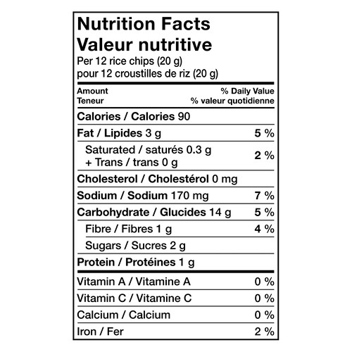 Quaker Rice Chips BBQ 51 g