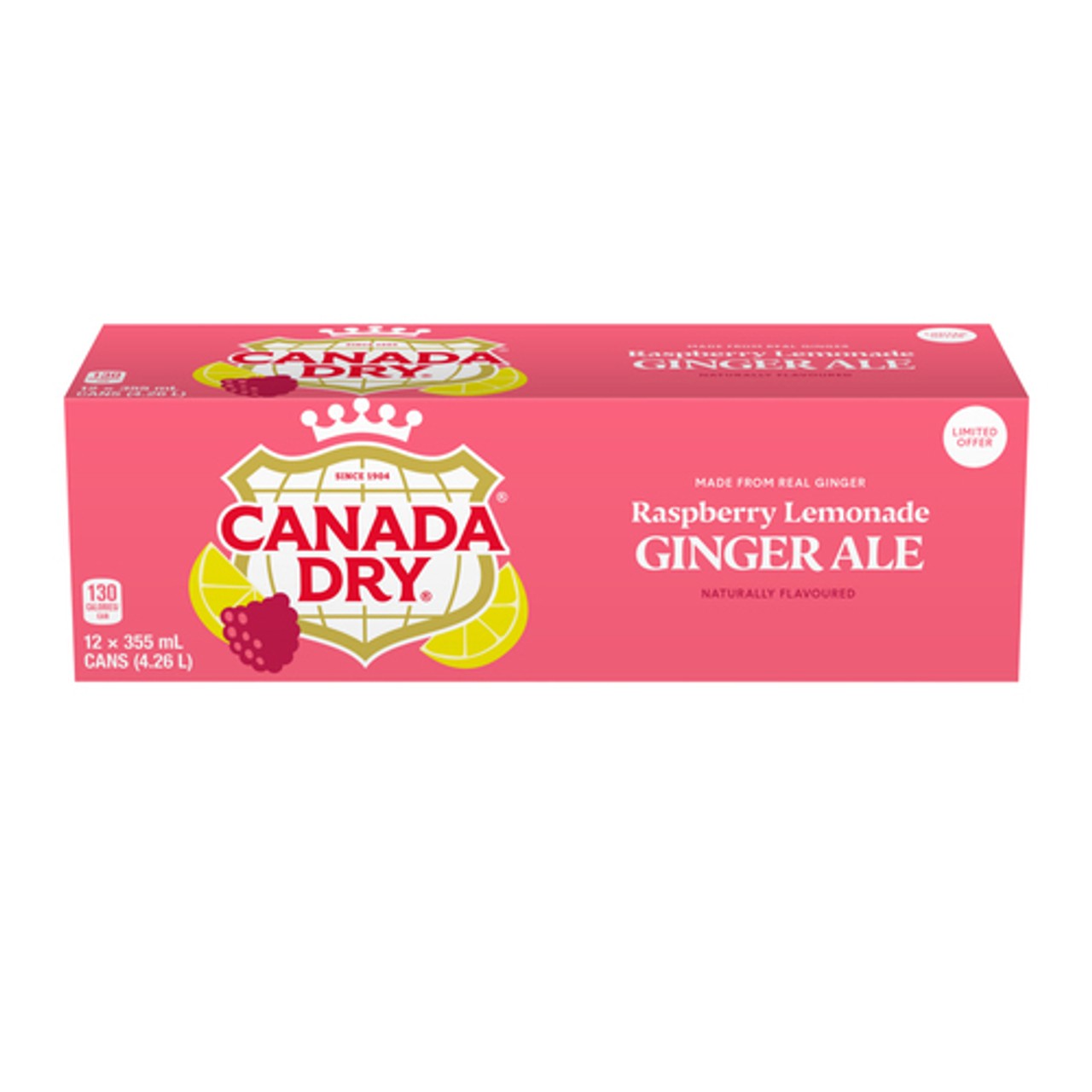 Ginger Ale Raspberry Lemonade Canada Dry Ginger Ale Raspberry Lemonade 12 x 355 ml (cans) - Voilà ...