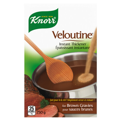 Knorr Veloutine Instant Thickener Brown gavy Mix For The Perfect Brown Gravies 250 g