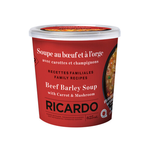 RICARDO Soup Beef & Barley 625 ml