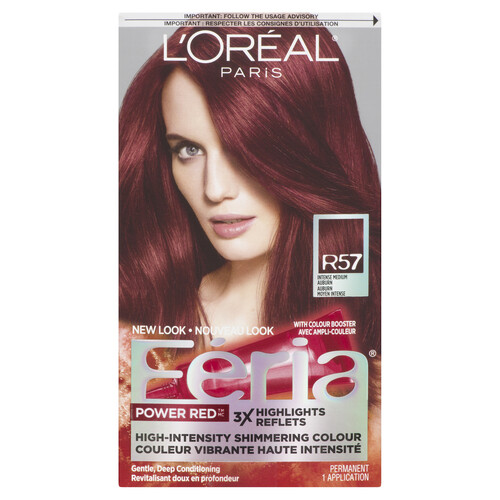 L'Oréal Feria Hair Colour R57 Intense Medium Auburn 1 EA