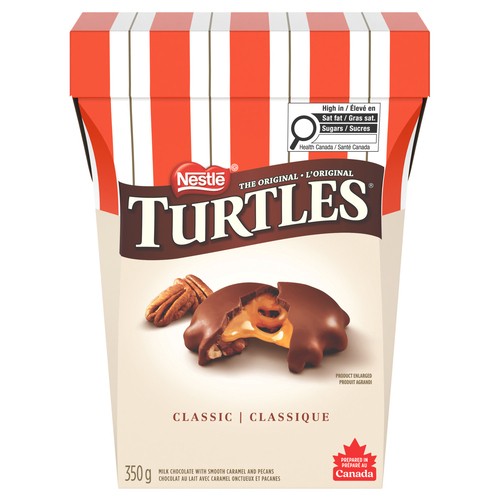 Turtles Classic Recipe Holiday Gift Chocolates 350 g
