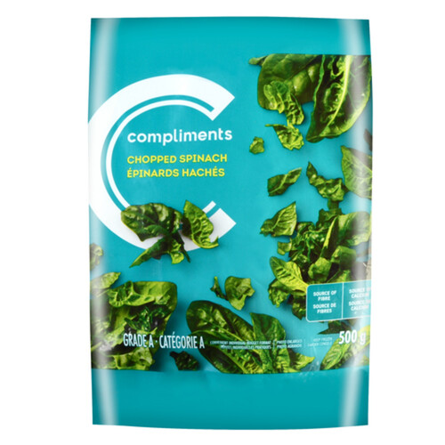 Compliments Frozen Chopped Spinach 500 g