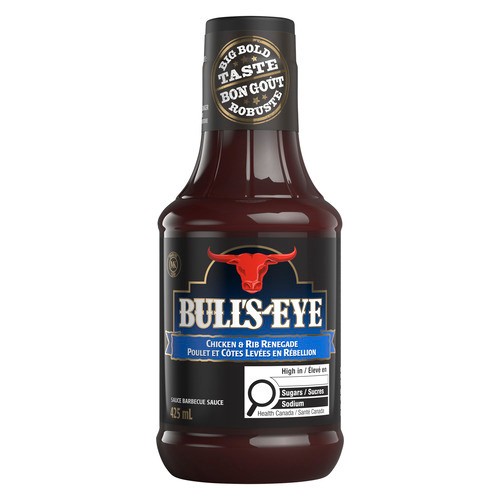 Bull's-Eye Barbecue Sauce Chicken & Rib Renegade 425 ml