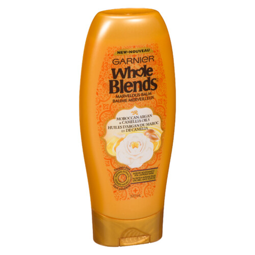 Garnier Whole Blends Conditioner Marvelous Balm Moroccan Argan & Camellia Oil 370 ml