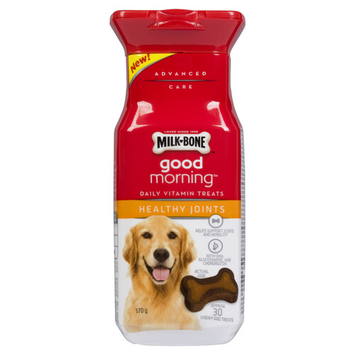 Milk Bone Good Morning Healthy Joint Dog Vitamins 170 g Voila Online Groceries Offers