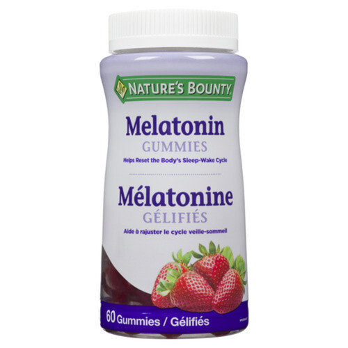 Nature's Bounty Melatonin Gummies 60 Count