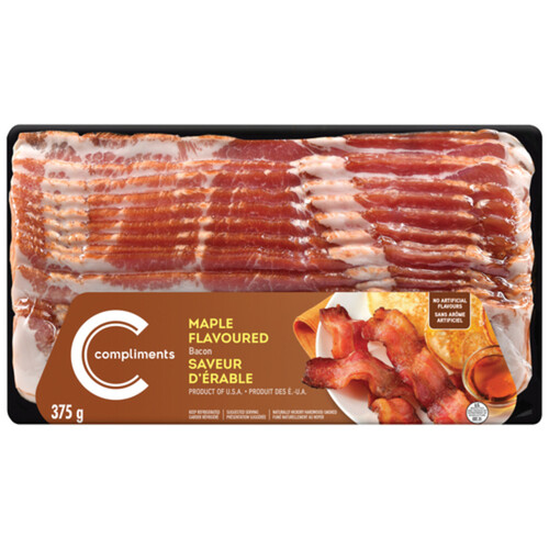 Compliments Bacon Maple Flavoured 375g