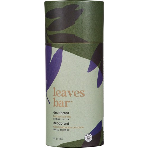 Leaves Bar Deodorant Herbal Musk 85 g