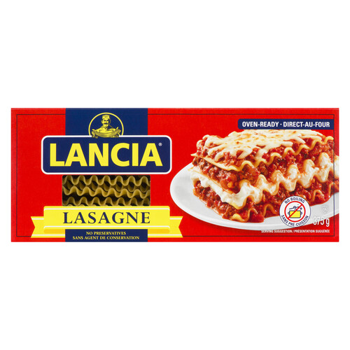 Lancia Oven-Ready Lasagna Pasta 375 g