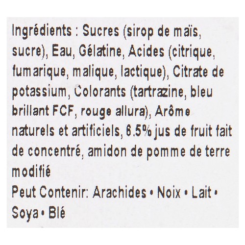 Les Aliments Johnvince ZB Candy The Best Of The Rings 525 g