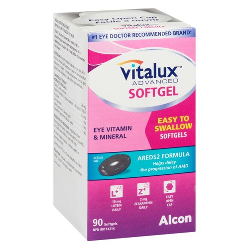 Vitalux Vitamins Advanced 90 Soft Gels 
