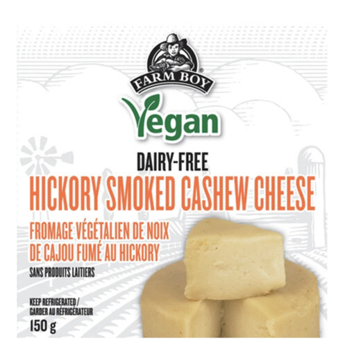 Farm Boy Cashew Cheese Hickory Smoked 150 g