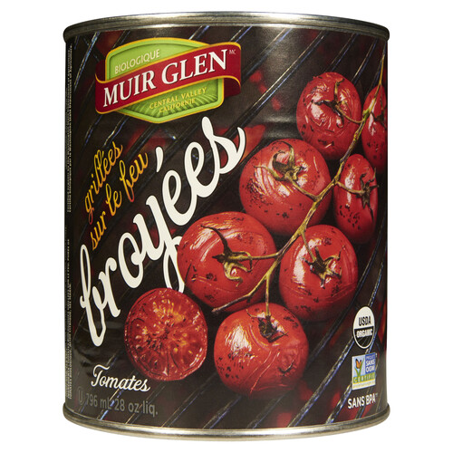 Muir Glen Gluten Free Crushed Tomatoes Fire Roasted 796 ml