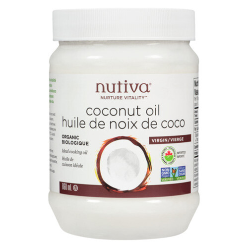 Nutiva Organic Coconut Oil Virgin 860 ml