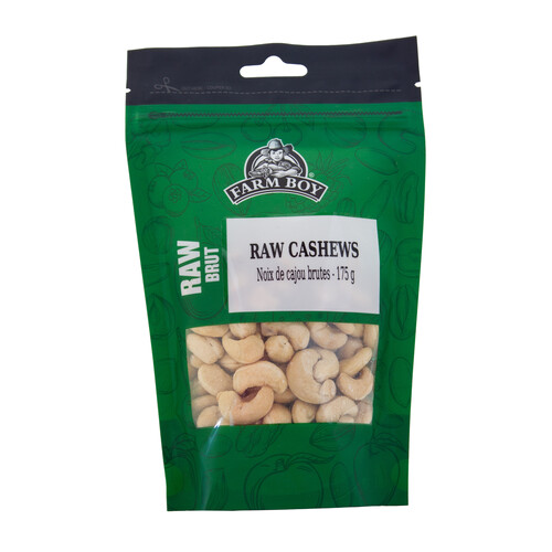 Farm Boy Nuts Raw Cashews 175 g