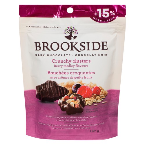 Brookside Dark Chocolate Crunchy Clusters Berry Medley 167 g