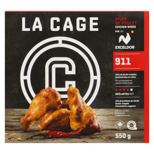 La Cage Frozen Chicken Wings Sport 911 550 g