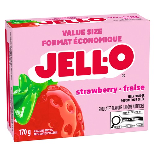 Jell-O Jelly Powder Strawberry 170 g