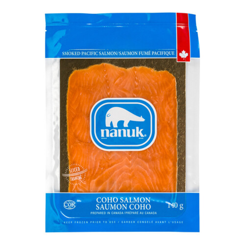 Nanuk Frozen Coho Salmon Smoked 140 g