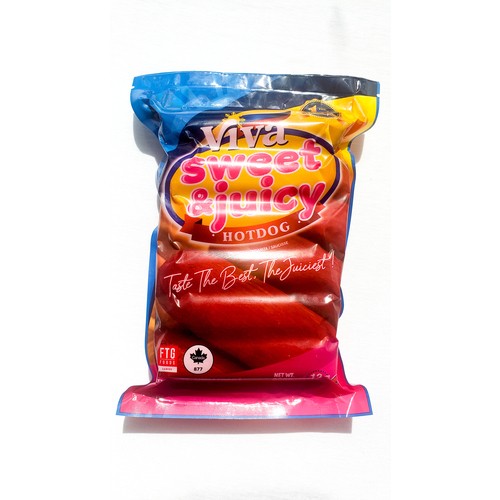 Viva Hotdog Sweet & Juicy 600 g
