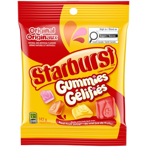 Starburst Candy Gummies Original 142 g