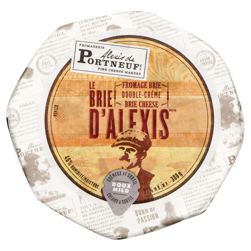 Alexis de Portneuf Cheese Double Cream Brie 300 g