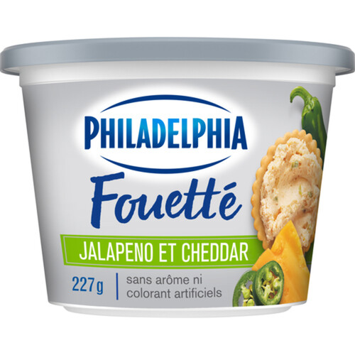 Philadelphia Whipped Cream Cheese Jalapeno Cheddar 227 g